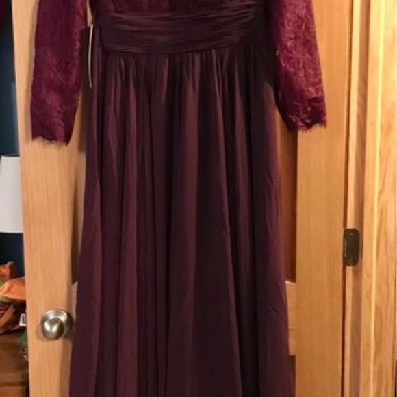 Azazie Bridesmaid or Mother of the Bride Dress, Size 6, NWT,  Color: Grape - Picture 9 of 9